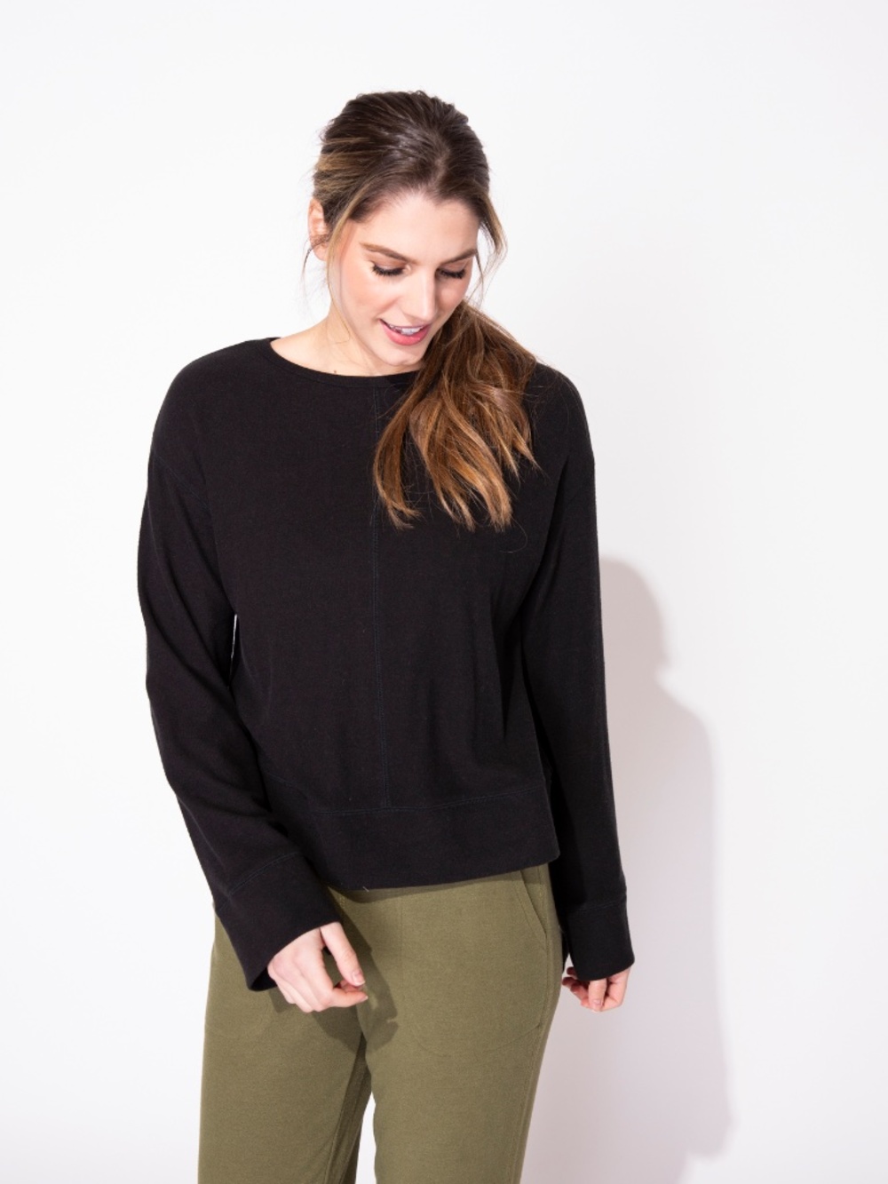 NWT - Buttery Rib Knit Pullover - Size S